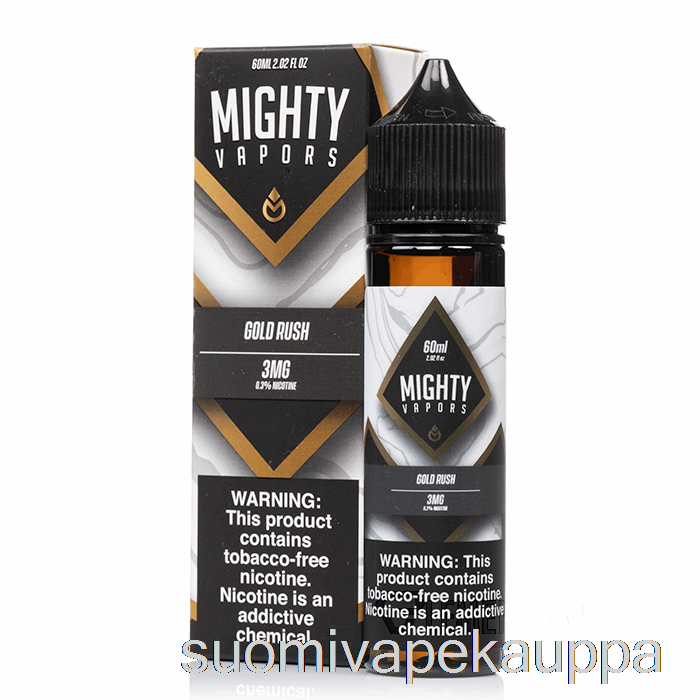 Vape Netistä Kultakuume - Mahtavat Höyryt - 60ml 0mg